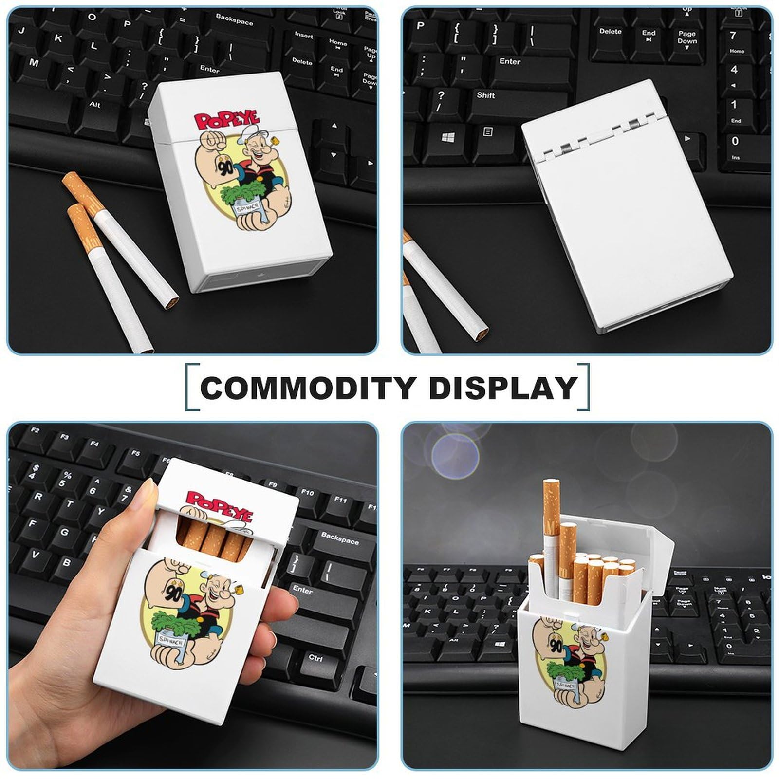 ♡Hc右1018 クボタ コンバイン たばこケース 希少 昭和レトロ Amazon | 大力水手ポパイ ポパイ たばこケース シガレットケース
